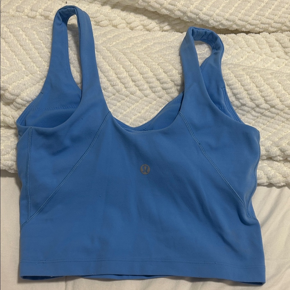 lululemon align tank top light blue